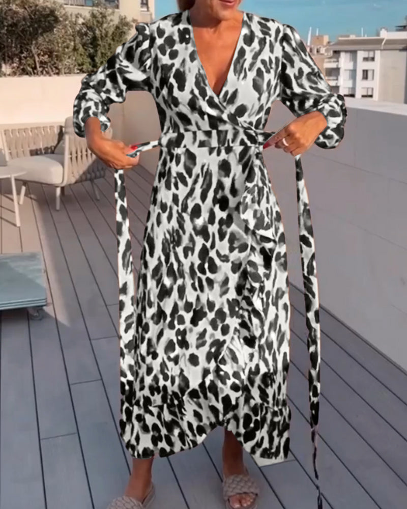 Vestido Ximena® con Estampado de Leopardo